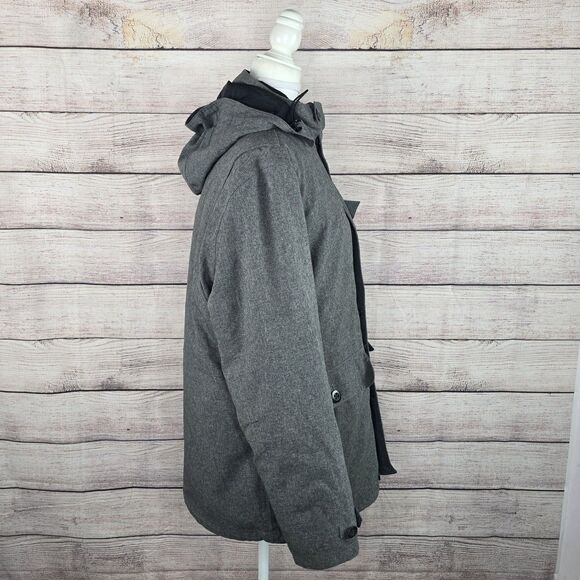 Men's L.L. Bean Parka Jacket 3 in 1 Coat Removable Shell Waterproof All Season M - Picture 5 of 9